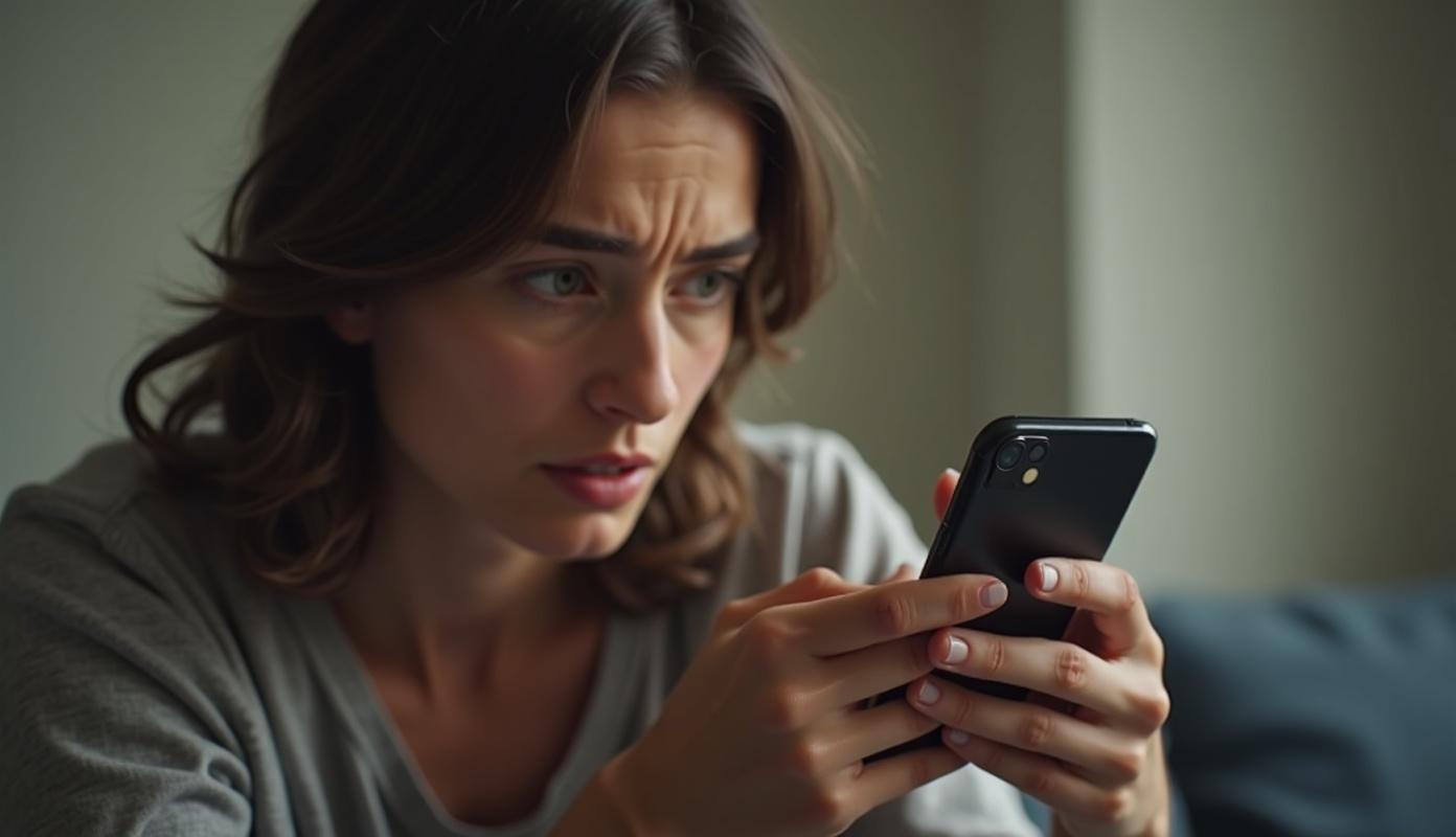 Bekymret ukendt opkald hjemme